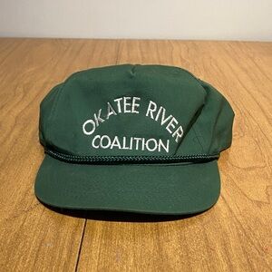 Vintage Green Okatee River Coalition Cap